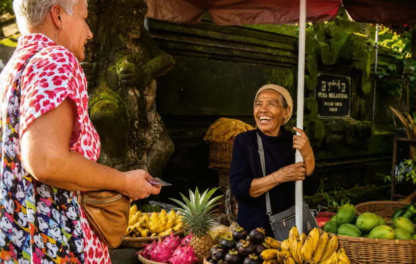 Ubud morning market tour