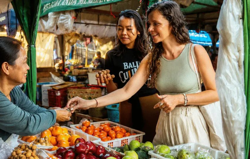 Ubud morning market tour
